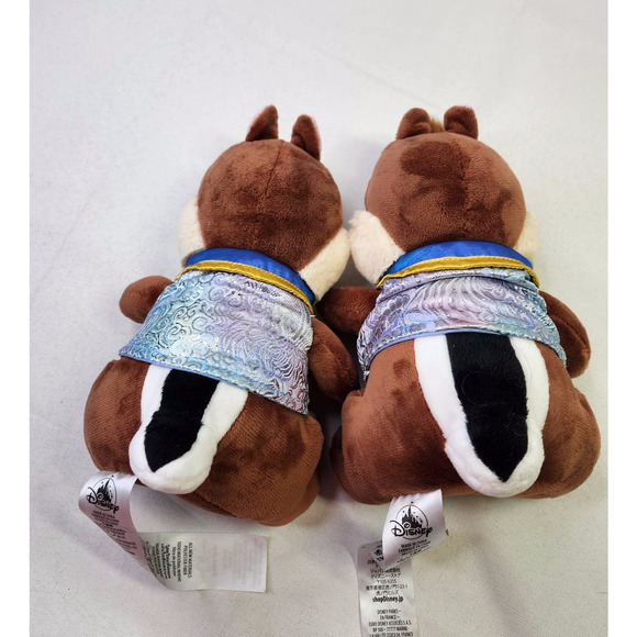 Disney Chip & Dale 50th Anniversary Brown Chipmunks Stuffed Animal Plush Toy 8" - Picture 5 of 9